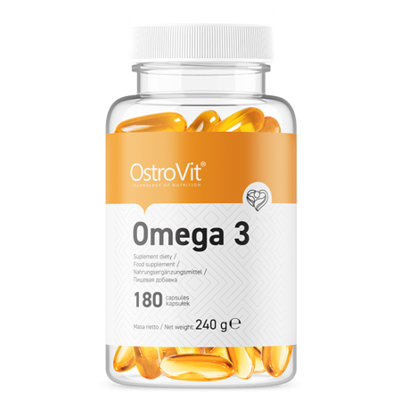 Omega 3 (180 kapsułek) - OstroVit